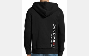 Veste zippé sherpa (unisex)