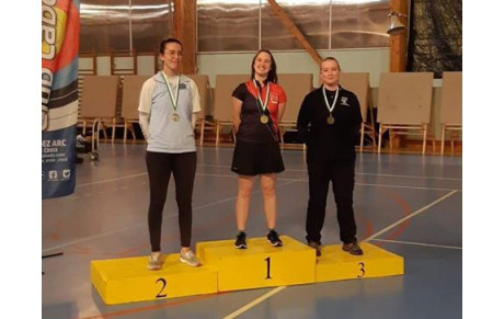 Nos archères ont brillé au championnat départemental