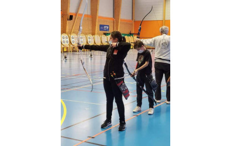 La première compétition de Sasha et Thomas