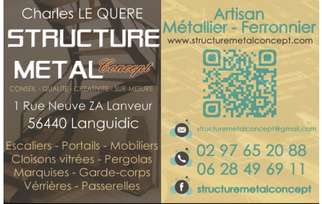 Structure métal concept